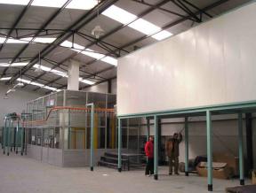 涂裝設(shè)備流水線